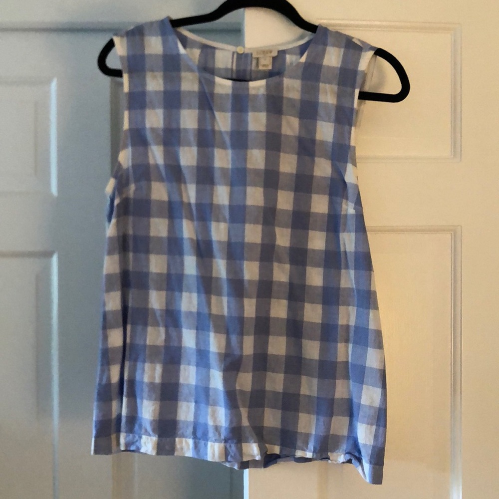 JCREW checkered tan!